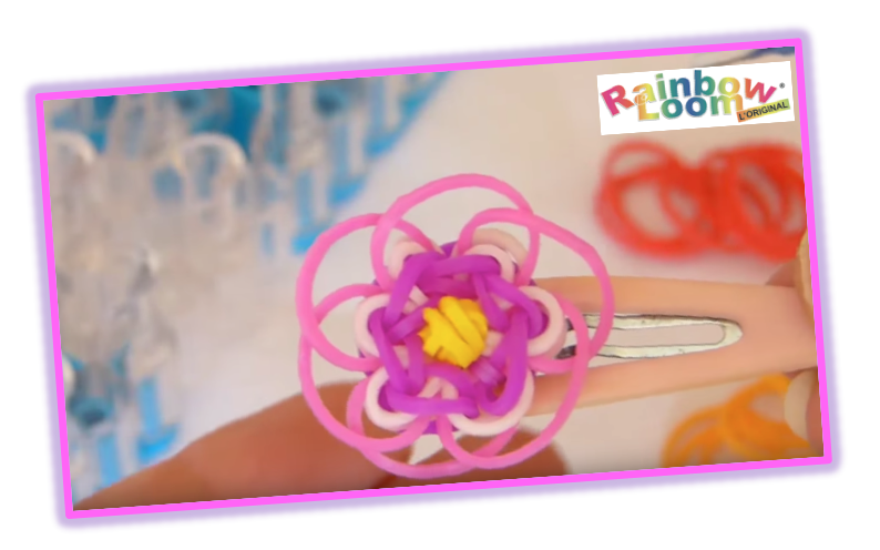 Tutoriel : Comment réaliser un bracelet élastique HEXAFISH RAINBOW LOOM (en  français) 