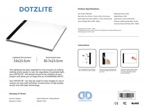 TABLETTE LUMINEUSE Deluxe