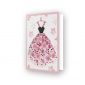 Carte de voeux Robe rose DDG.018