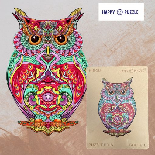 Happy Puzzle Hibou