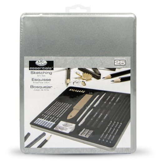 Coffret Alu crayons graphite 25 pièces Royal & Langnickel