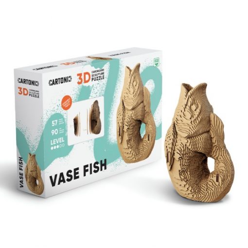 Vase poisson_Cartonic